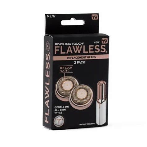 Finishing Touch Flawless Replacement Head Facial Hair Remover Pack