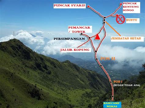 Jalur Pendakian Gunung Merbabu Via Wekas Pagguci