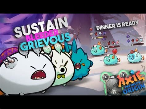 Grievous Sustain Team VS Triple Aqua Tiny Fan Axie Origin Axie