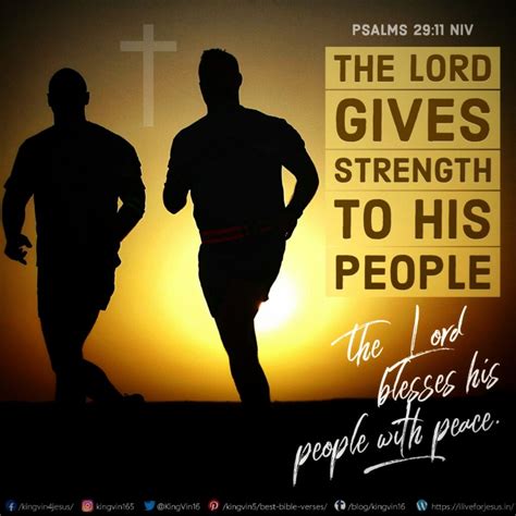 The Lord Gives Strength - I Live For JESUS