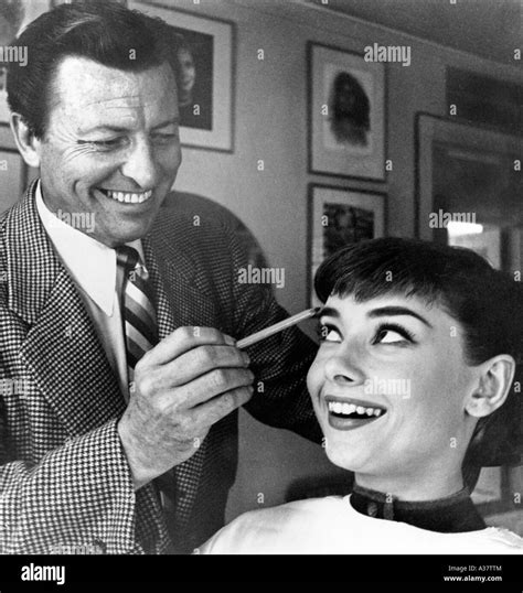 Audrey Hepburn Belgian Born Film Actress With Her Favourite Make Up