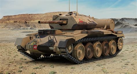 3d 3ds crusader tanks