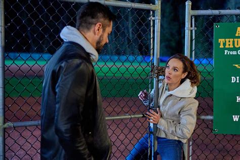 Erin Cahill And Marco Grazzini Fall Back In Love On The Baseball Field In