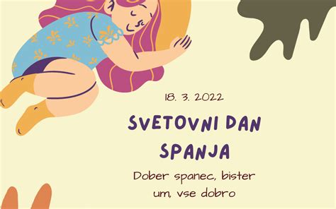 Svetovni dan spanja OŠ Poljane Ljubljana