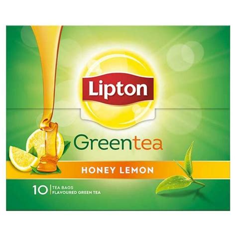 Lipton Honey Lemon Green Tea Bags 10 Pcs JioMart