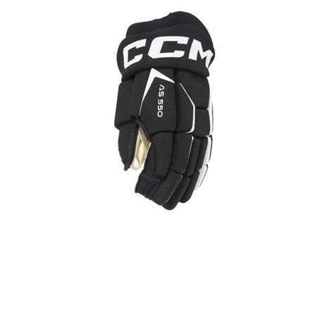 CCM Hockeyhandskar Tacks AS 550 Sr Black White Hockey Store