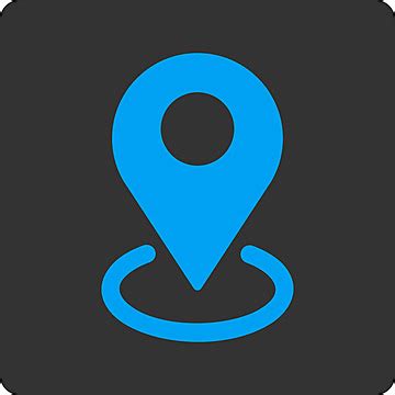 Geo Targeting Icon Map Marker Center Navigation Vector Map Marker