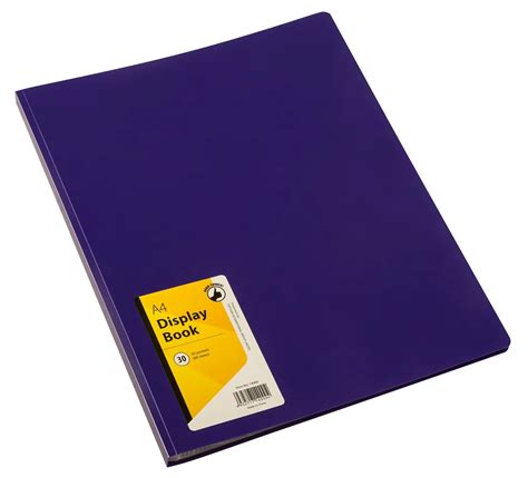 A4 Size 20 40 60 Pockets Display Book File Folder Presentation Display