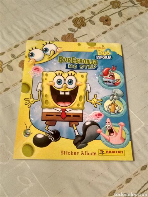 Album Completo Bob Esponja No Stop De Panini De Buy Old Complete