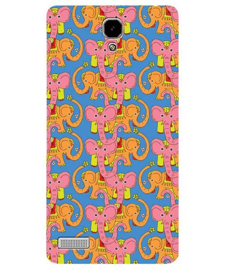 Zapcase Printed Back Cover For Xiaomi Redmi Note 2 Multicolour