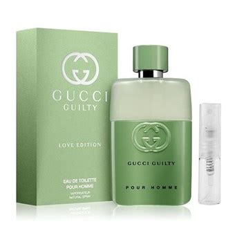 Gucci Guilty Love Edition Pour Homme Eau De Toilette Perfume Sample