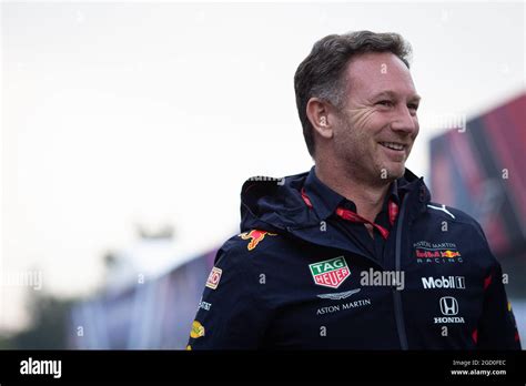 Christian Horner Gbr Red Bull Racing Team Principal Mexican Grand