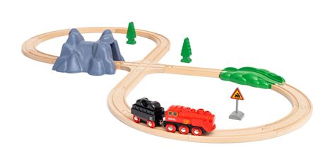 Spielwaren Express Brio World Eisenbahn Starter Set Dampflok Set 24