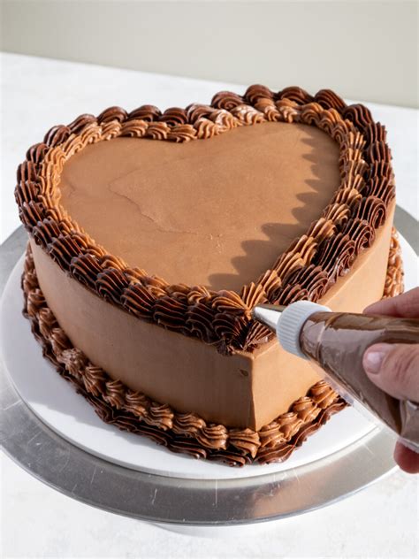 Heart Shaped Chocolate Cake Delicious Recipe W Video Tutorial