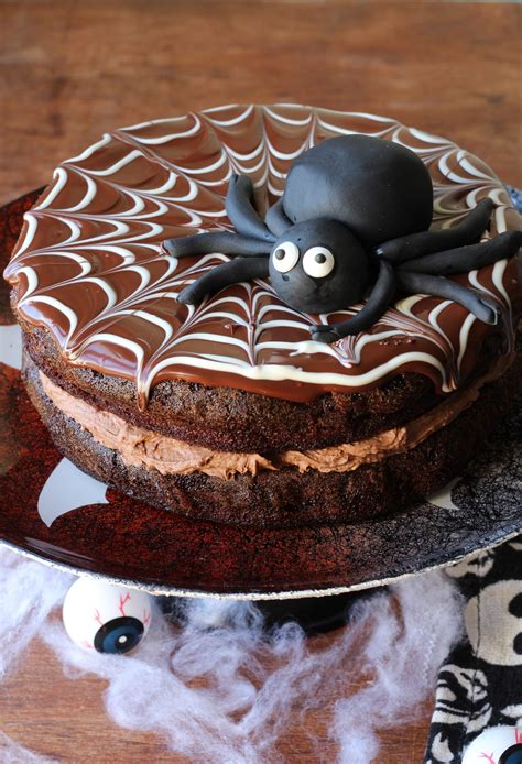 Spiders Web Chocolate Fudge Cake Chef Shane Smith