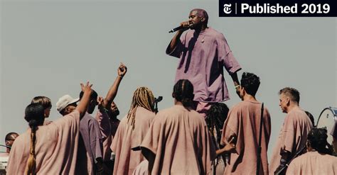 At Coachella, the Gospel According to Kanye West - The New York Times