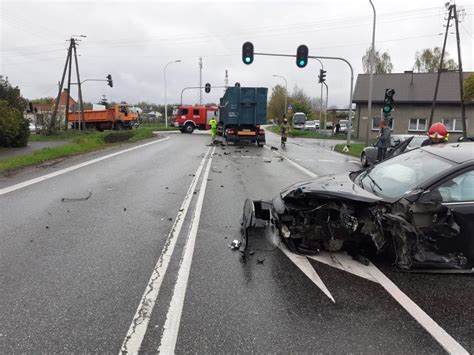 Gro Ny Wypadek Na Kraj Wce Przy Maszkowskiej W Ozorkowie Reporter Ntr