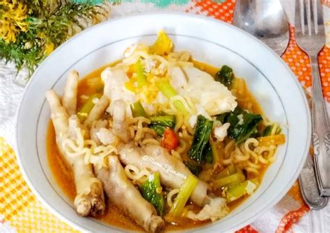 Resep Mie Dok Dok Ala Burjo Yogya Oleh Lanjarsih Mama Fifian