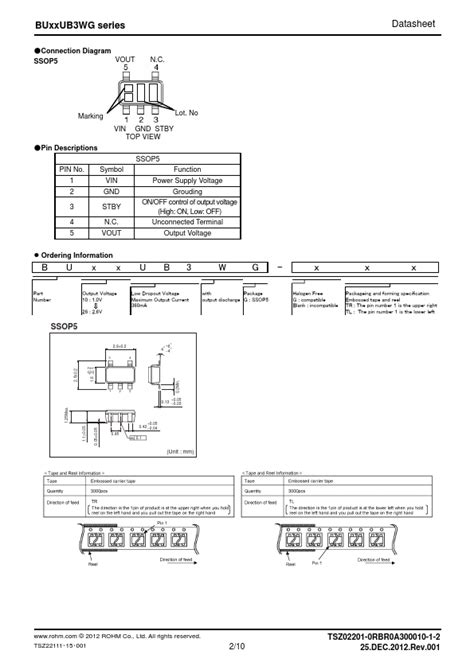 BU19UB3WG GTR Datasheet FULL CMOS LDO Regulator