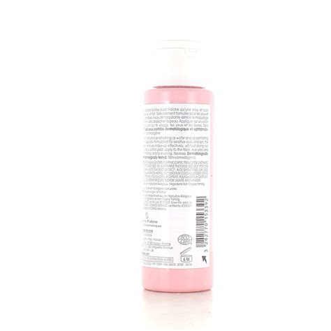 Klorane Pivoine eau lactée démaquillante bio Peau sensible