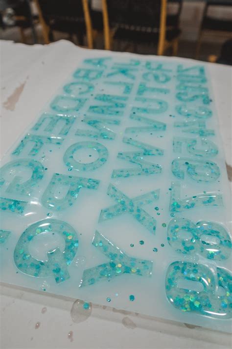 How To Make Resin Alphabet Letters Tips And Tricks Kelsey Bang