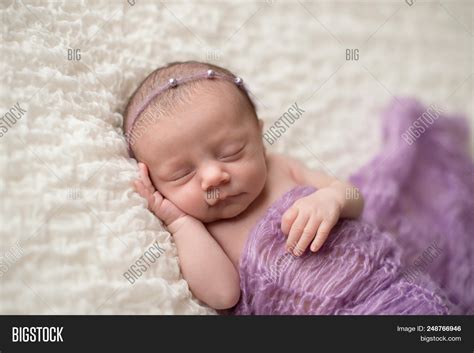 Sleeping Two Week Old Image Photo Free Trial Bigstock