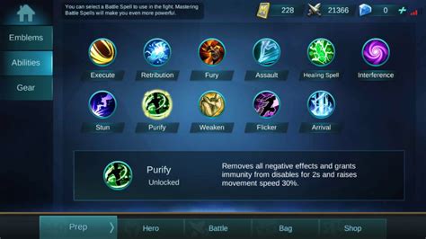 Mobile Legends Battle Spell Tutorial Take Your Game To The Next Level