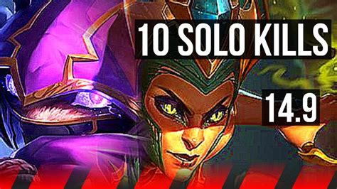 KENNEN Vs CASSIOPEIA TOP 10 Solo Kills 56k DMG Rank 11 Kennen