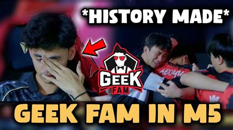 Geek Fam Has Done It Geeks Will Go To M And Advances To The Grand