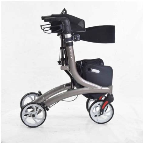 Best 4 Wheel Rollator Light Weight With Wide Aluminium Seat