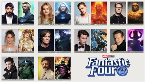 MCU Fan-Cast - Fantastic 4 by earth2mark on DeviantArt