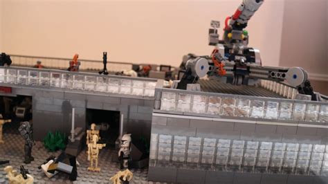 Lego Star Wars Republic Outpost Moc Youtube