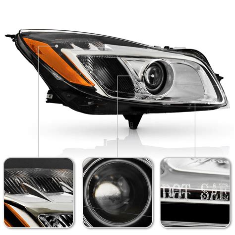 Spyder Buick Regal Hid Xenon Type Led Drl Projector Headlight