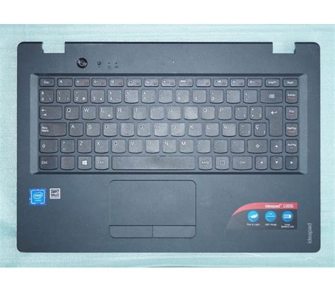 Teclado Con Carcasa Y Touchpad Para Lenovo Ideapad S Negro Original