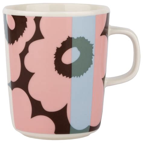 Marimekko Oiva Mugg Dl Unikko Vit Present Presenttips