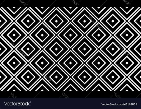 Seamless black checked pattern Royalty Free Vector Image