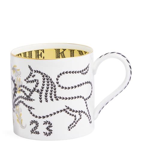 Wedgwood King Charles III Coronation Mug Harrods QA