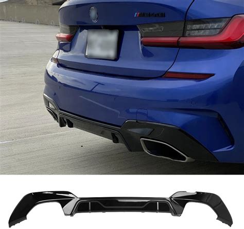 DYFUZOR DOKŁADKA SPOILER BMW G20 G21 CZARNY POŁYSK 0524021871 za 550 zł