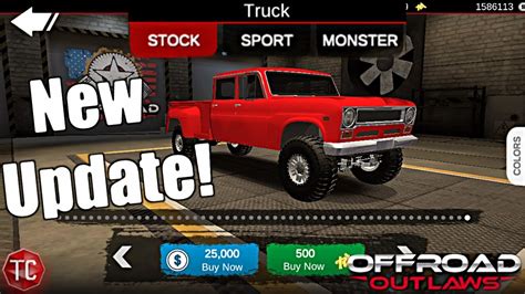 Offroad Outlaws NEW UPDATE Just Dropped 3 NEW TRUCKS DEALERSHIP