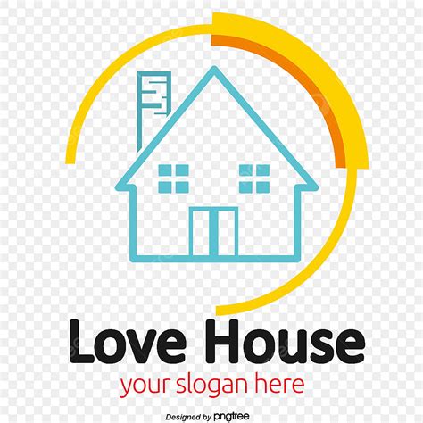 Warm Property Logo Vector Material Logo Vector Warm Color Estate Png