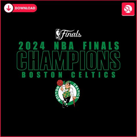 Nba Finals Champions Boston Celtics Svg Svgland