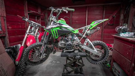 This Modded Klx110 Pit Bike Is Clapped Part 2 Youtube