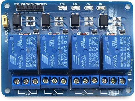 MaxDirectX Relay Module 4 Kanäle RelaisModul Brett 5V Für for Arduino