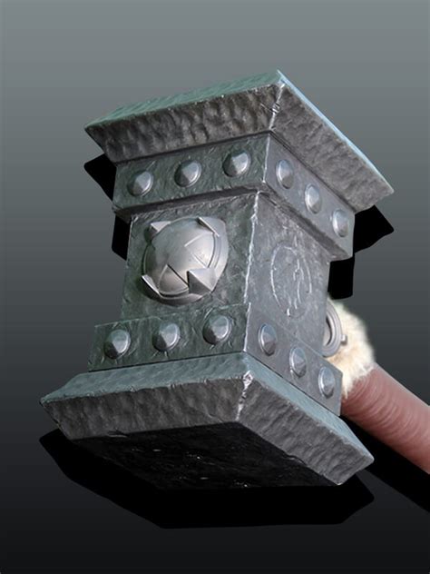 WOW Orgrim Doomhammer Replica 1:1 Thrall Hammer | EpicSwords.com