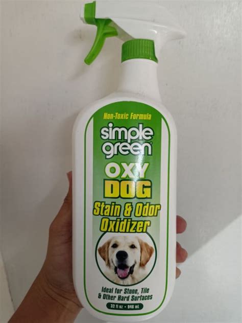 Simple Green Oxy Dog Stain And Odor Ocidizer Non Toxic Formula 946ml