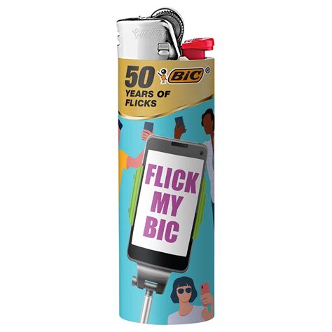 BIC Pocket Lighter Special Edition Flick My BIC Collection Assorted