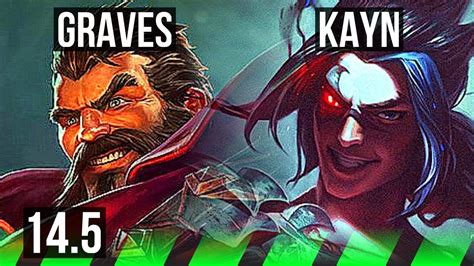 Graves Vs Kayn Jng Games Dominating Euw Master