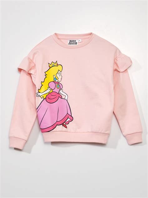 Sweatshirt em moletão estampado Peach ROSA Kiabi 15 00