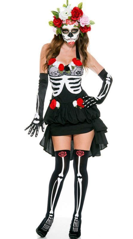 Sexy Sugar Skull Costume