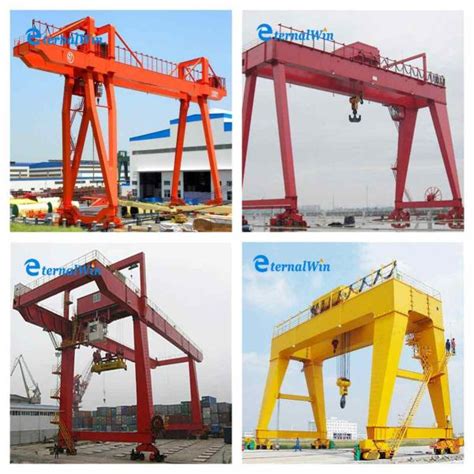 China 40t Double Beam Rubber Tyred Gantry Marble Port Container Lifting Equipment China Gantry